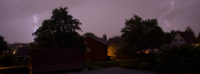Gewitter über Bad Oldesloe / © Jörn Dohrendorf 2017